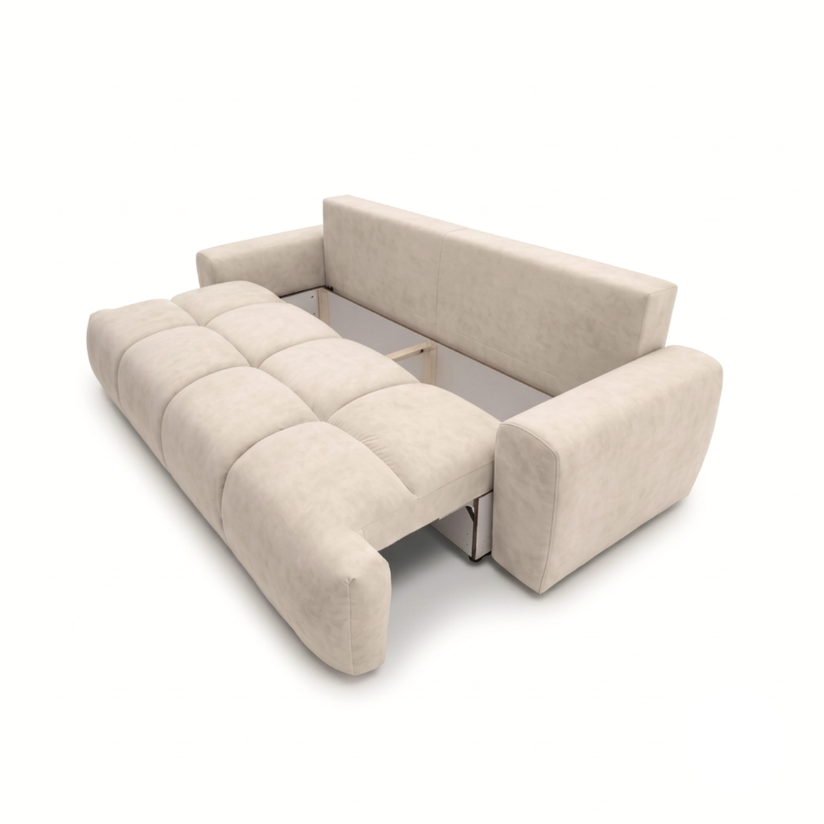 Sofa tapicerowana z funkcją spania NOVA