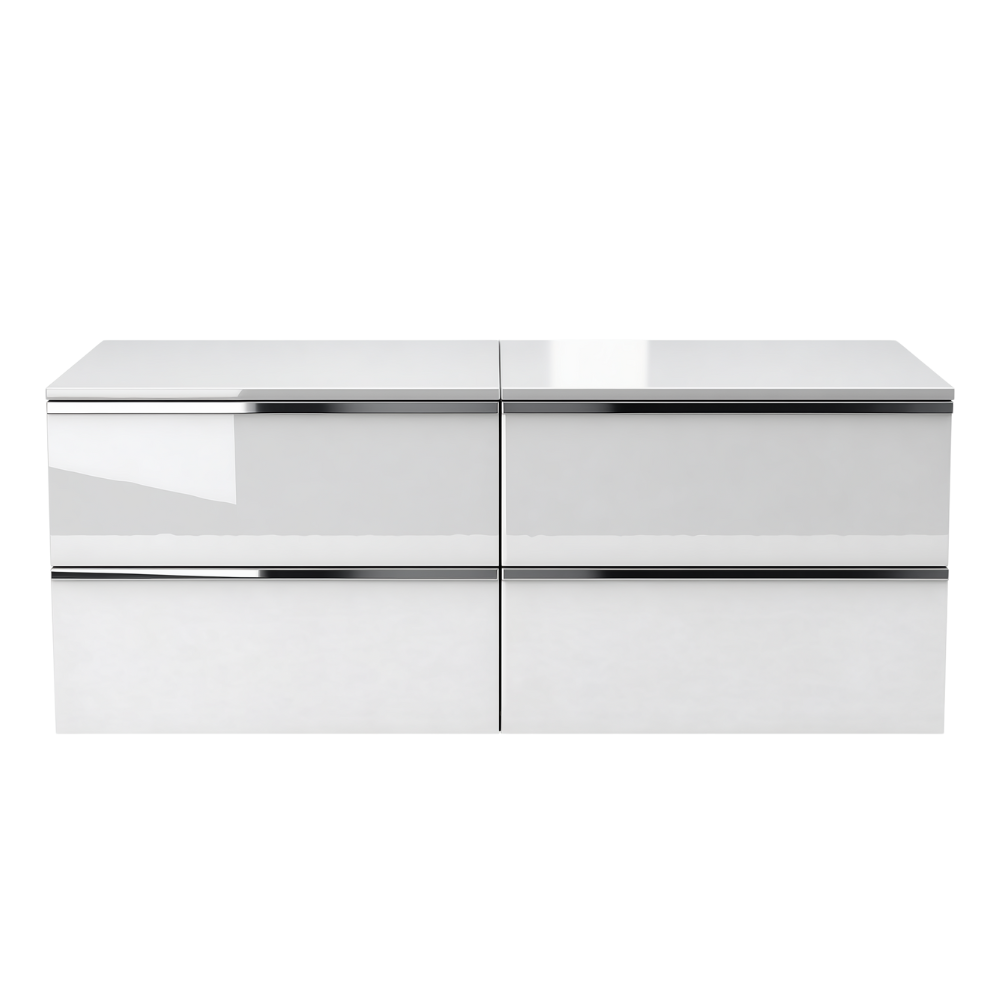 Szafka łazienkowa ONE 120 cm z blatem 4 szuflady