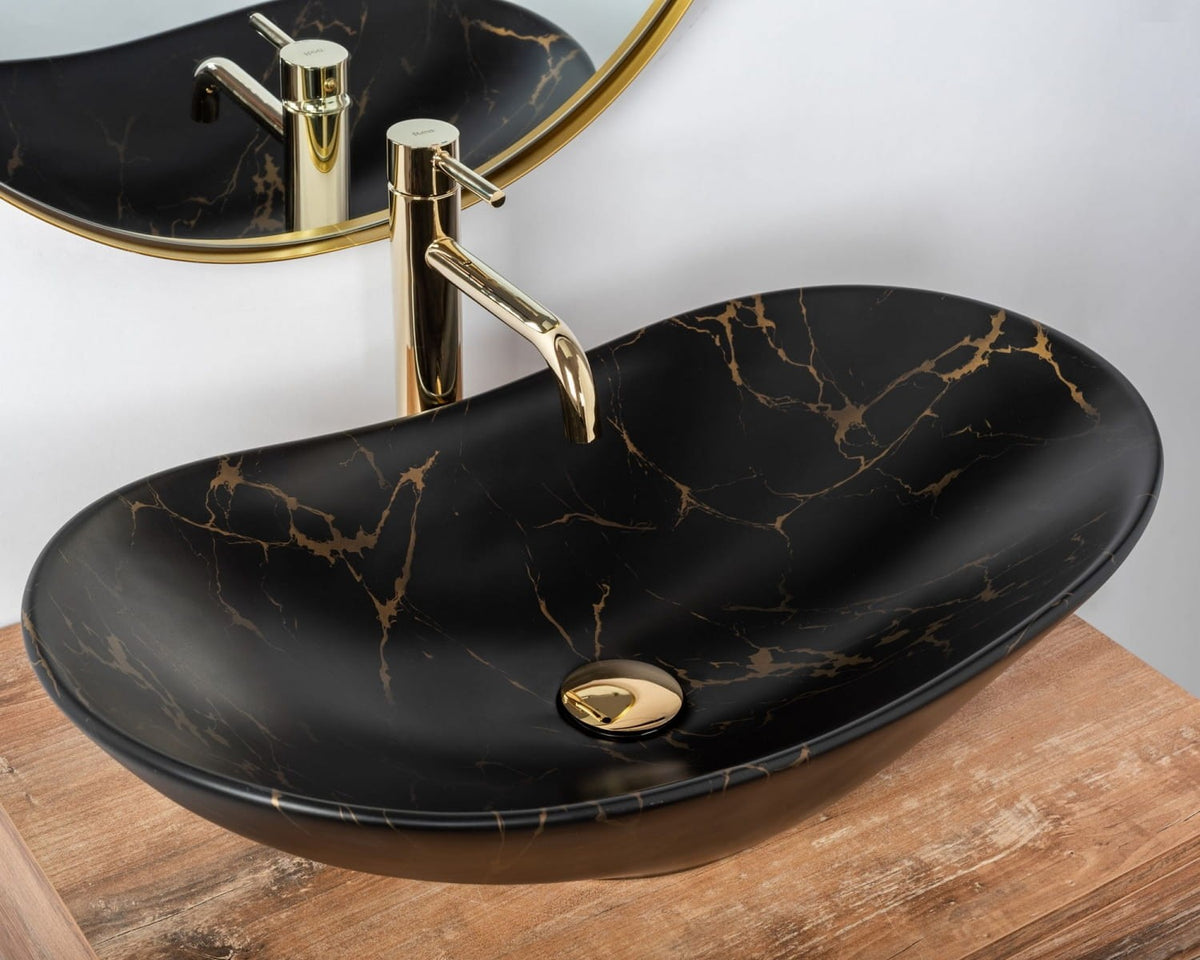 UMYWALKA ROYAL 60 MARBLE BLACK MATT - NABLATOWA