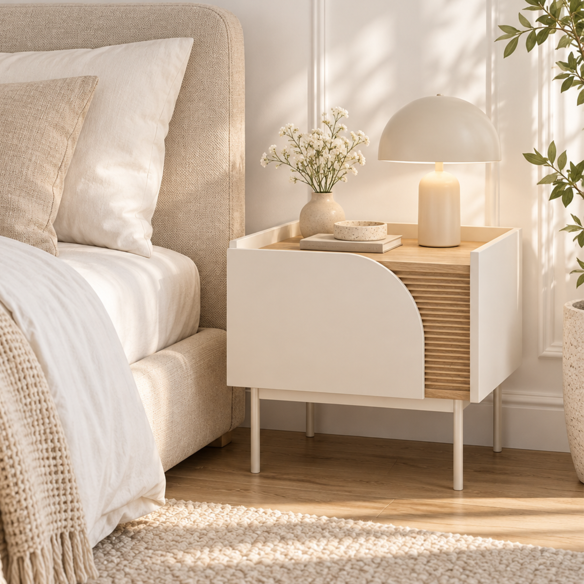 Bedside table ZOYA L/R 49 cm