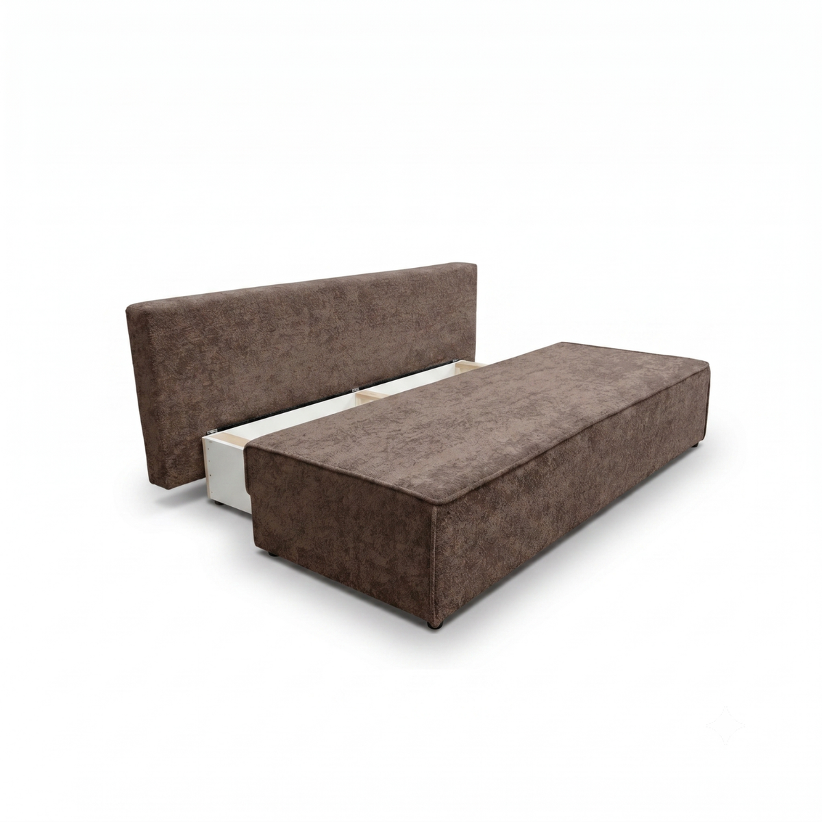 Sofa tapicerowana z funkcją spania TESSA
