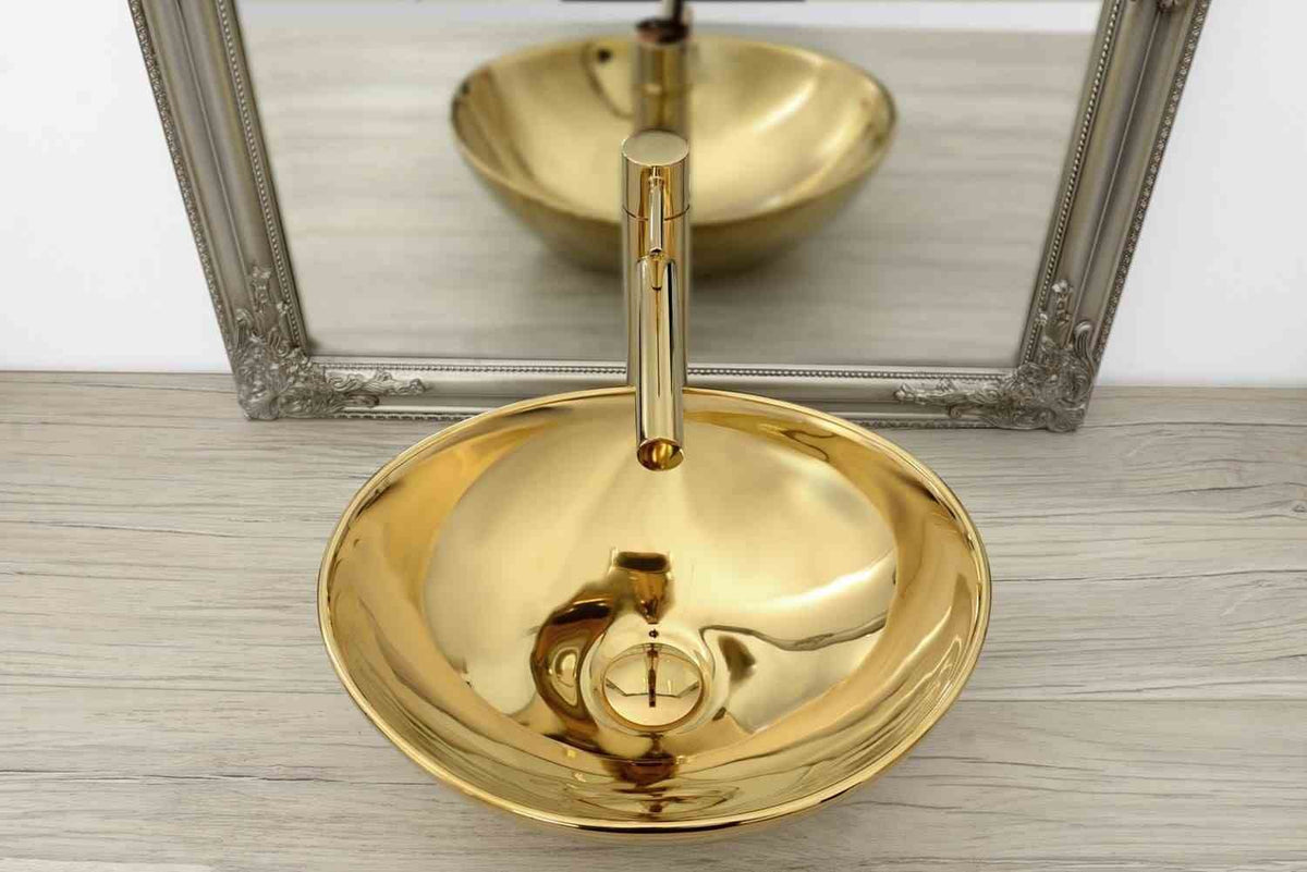 UMYWALKA SOFIA GOLD/GOLD - NABLATOWA