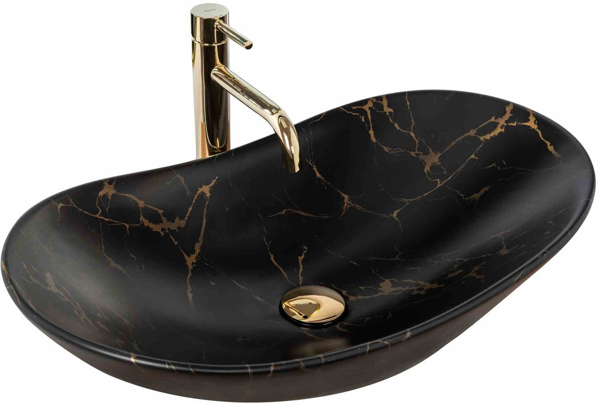 UMYWALKA ROYAL 60 MARBLE BLACK MATT - NABLATOWA