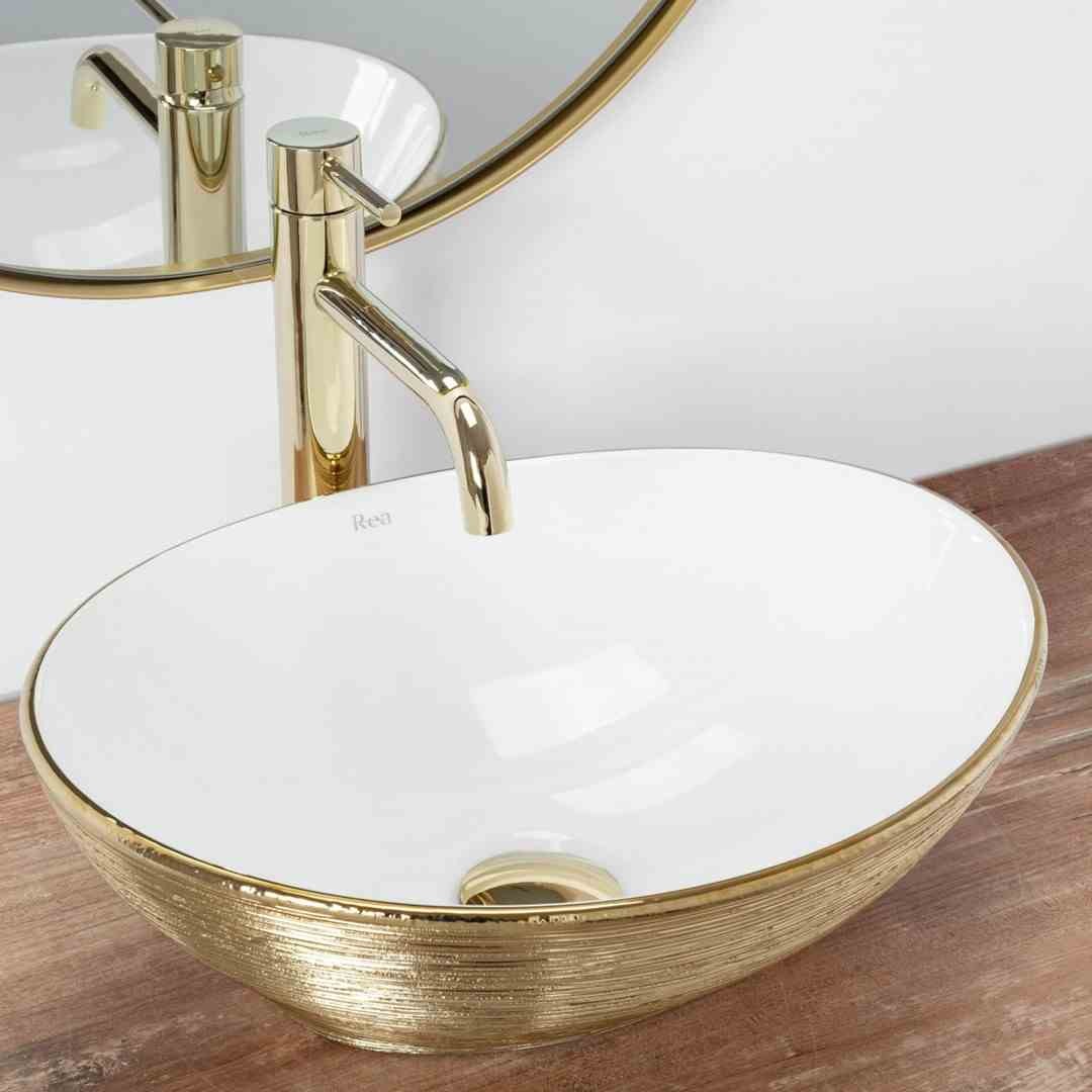 UMYWALKA SOFIA BRUSH GOLD - NABLATOWA