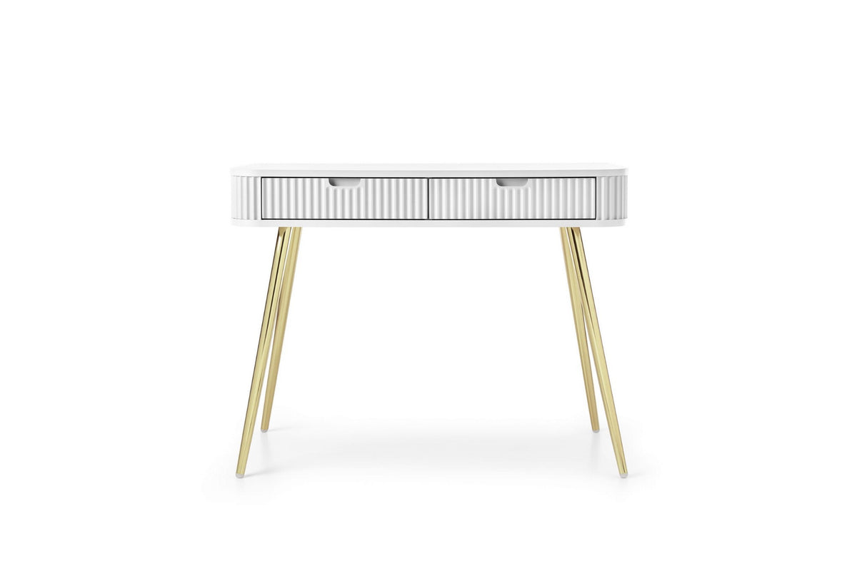 Toaletka kosmetyczna z szufladami MILO 103 cm