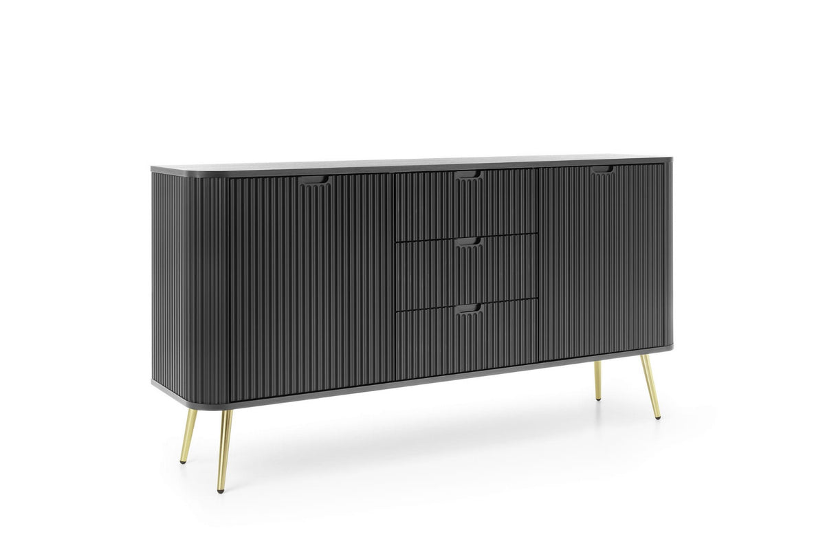 Komoda dwudrzwiowa z szufladami MILO 168 cm