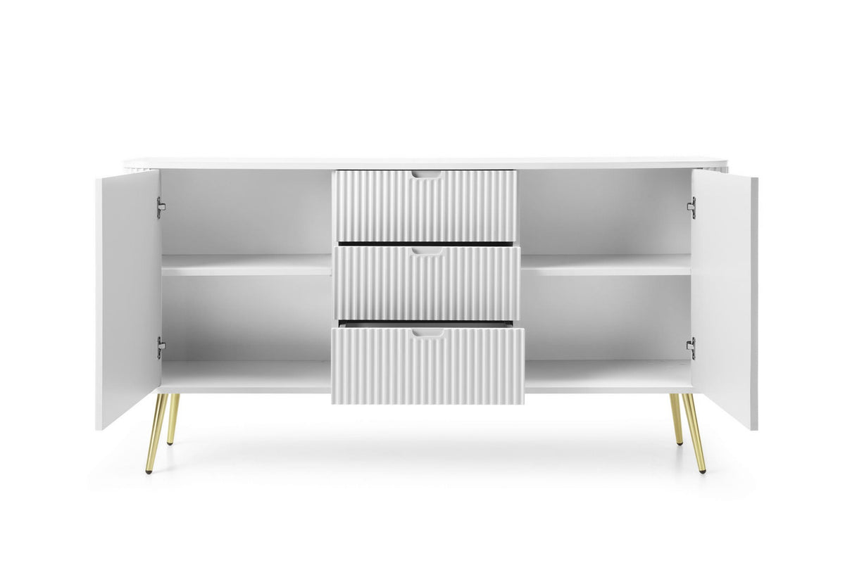 Komoda dwudrzwiowa z szufladami MILO 168 cm