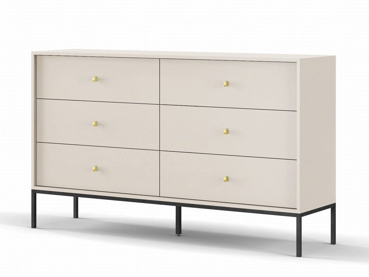 LEMI Komoda Szuflady 154 cm