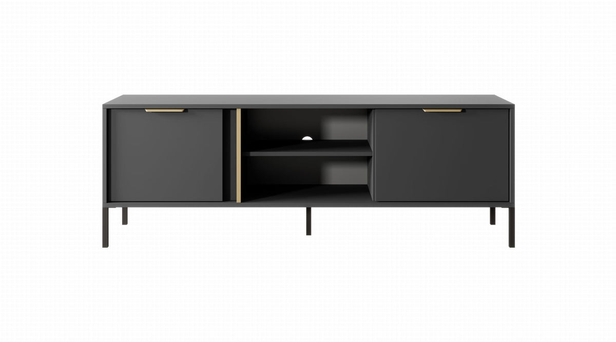 Szafka RTV LERO 153 cm Antracyt