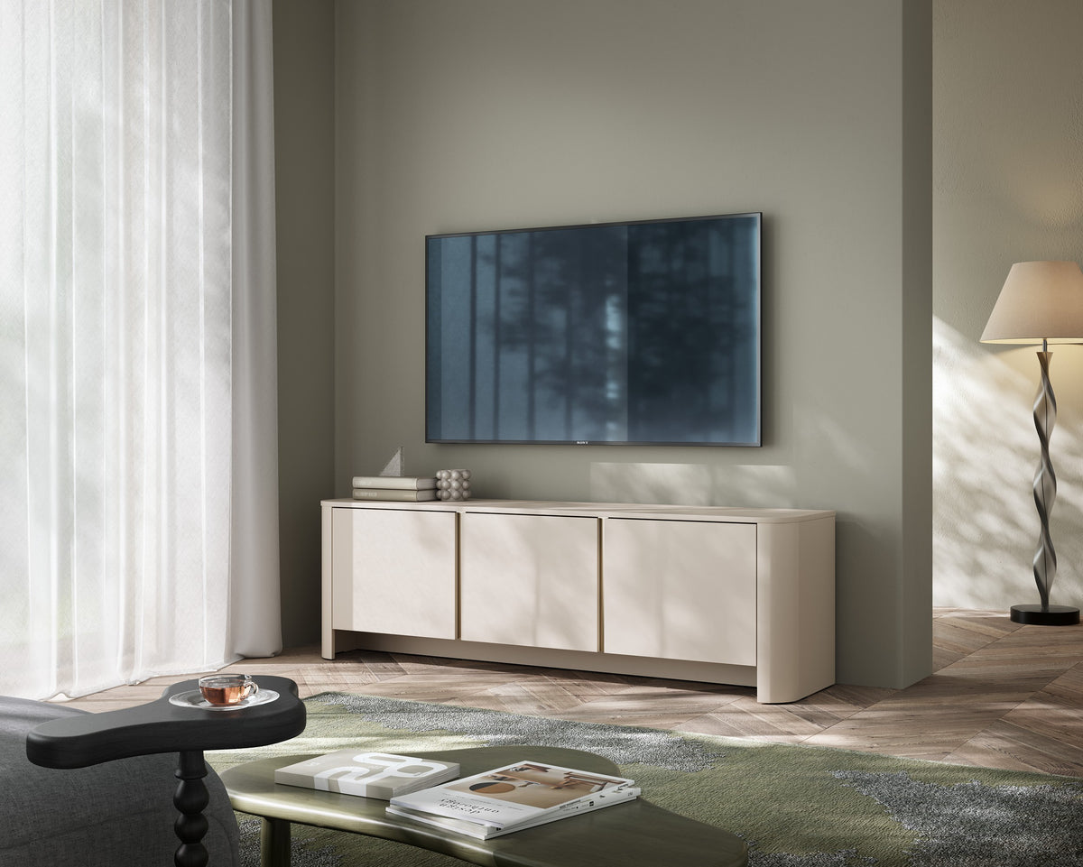 Szafka RTV PEREA 168 cm trzydrzwiowa