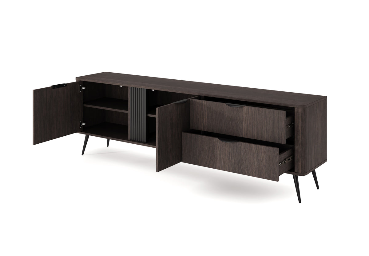 Szafka RTV PUERTO 195 cm Dąb Dunin