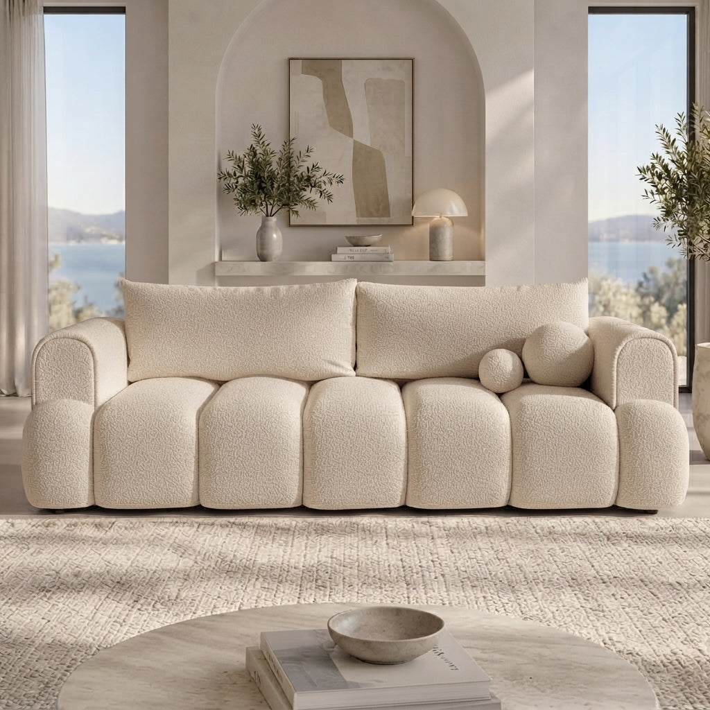 Sofa tapicerowana z funkcją spania SORENTO