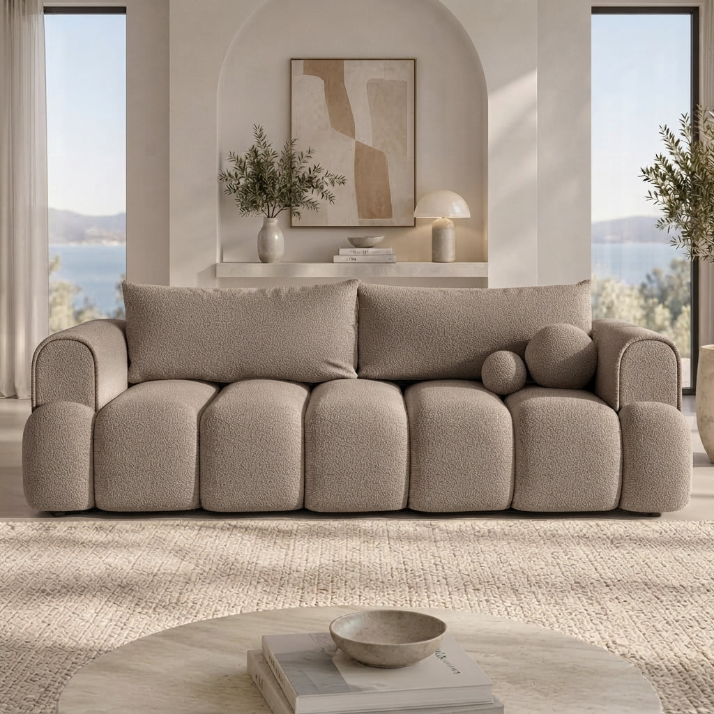 Sofa tapicerowana z funkcją spania SORENTO