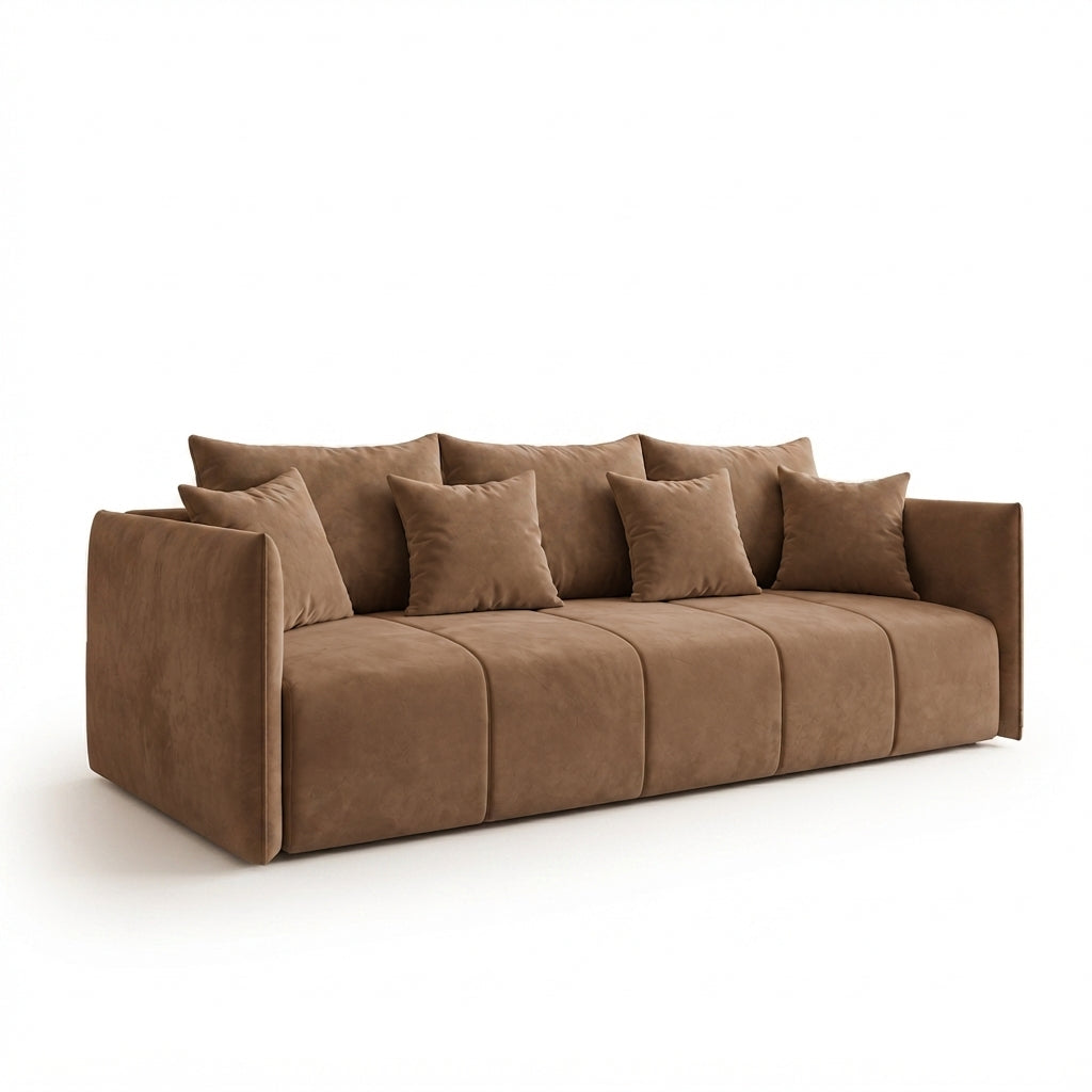 Sofa tapicerowana z funkcją spania DALLAS