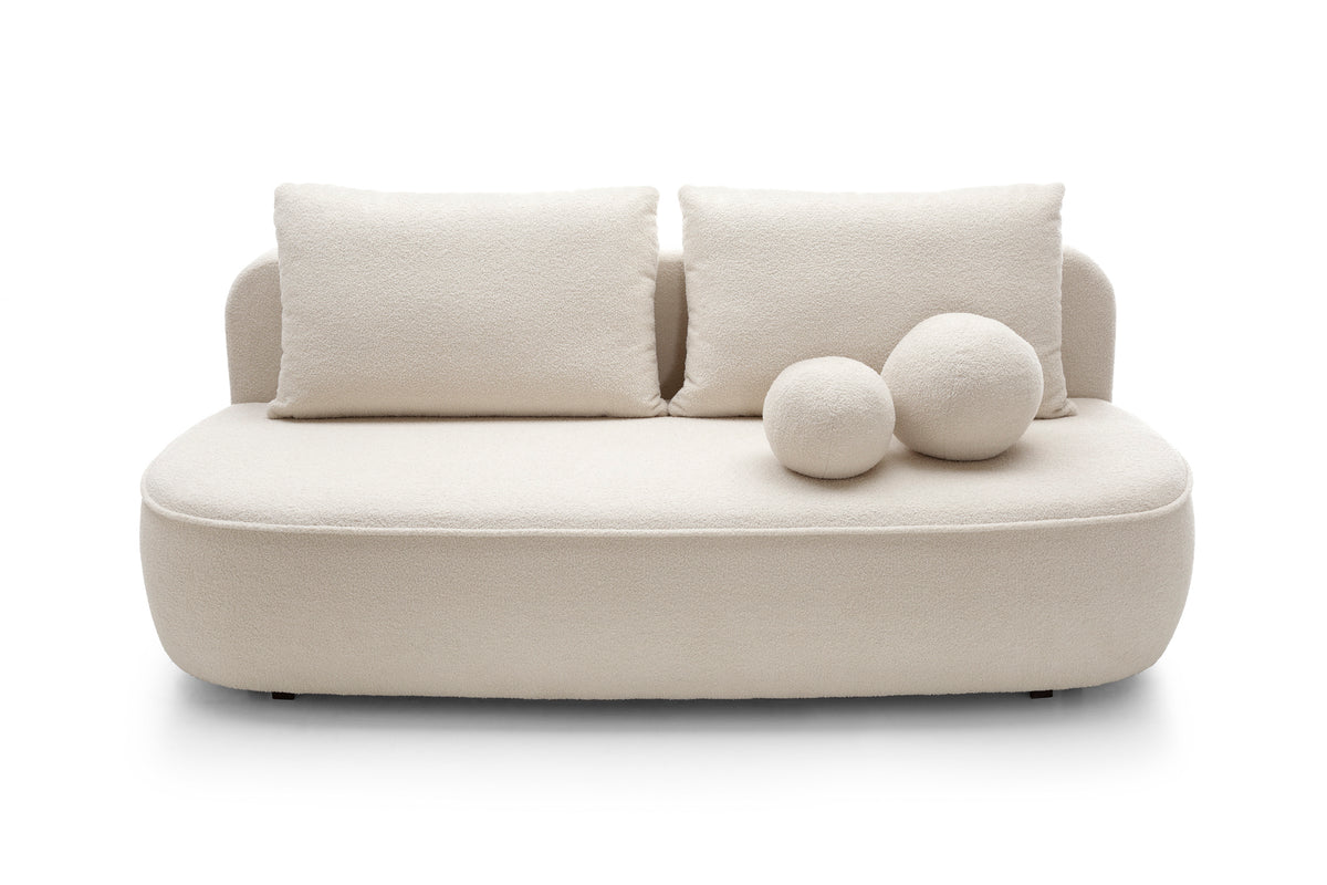 Sofa rozkładana LAINA z pojemnikiem na pościel 212 cm