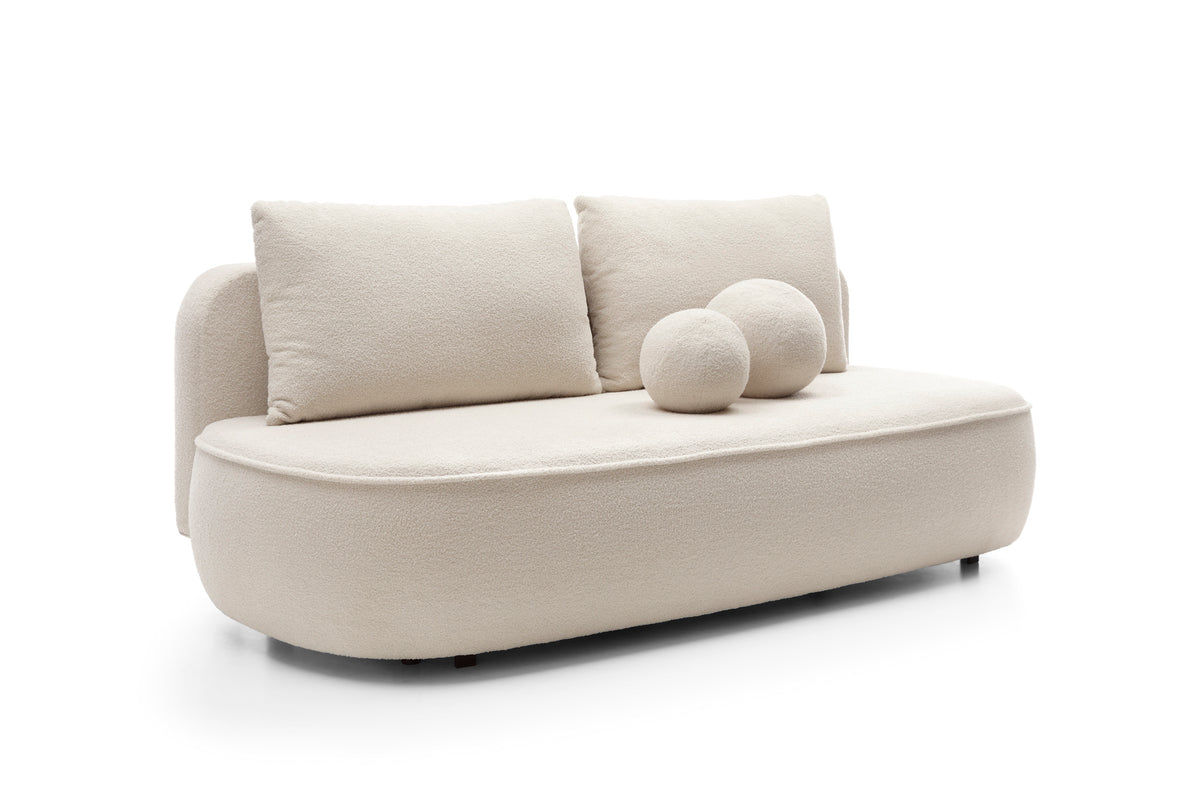 Sofa rozkładana LAINA z pojemnikiem na pościel 212 cm