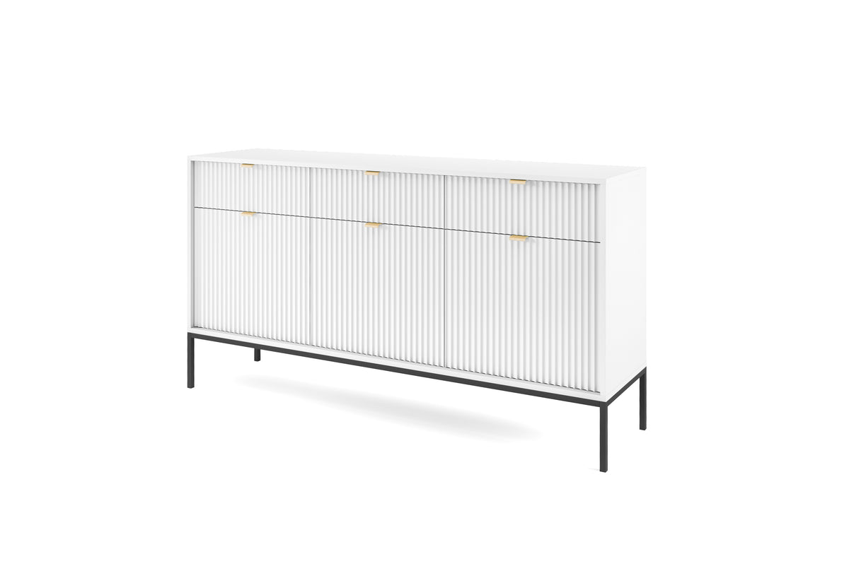Komoda trzydrzwiowa z szufladami VERO 154 cm