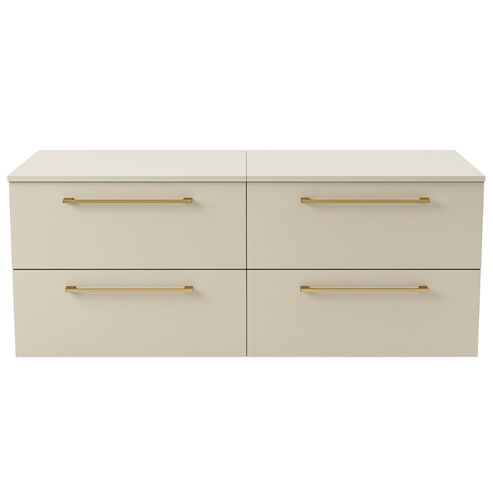Szafka łazienkowa ONE 120 cm z blatem 4 szuflady