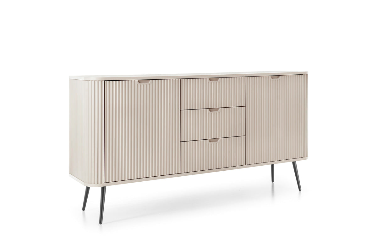 Komoda dwudrzwiowa z szufladami MILO 168 cm