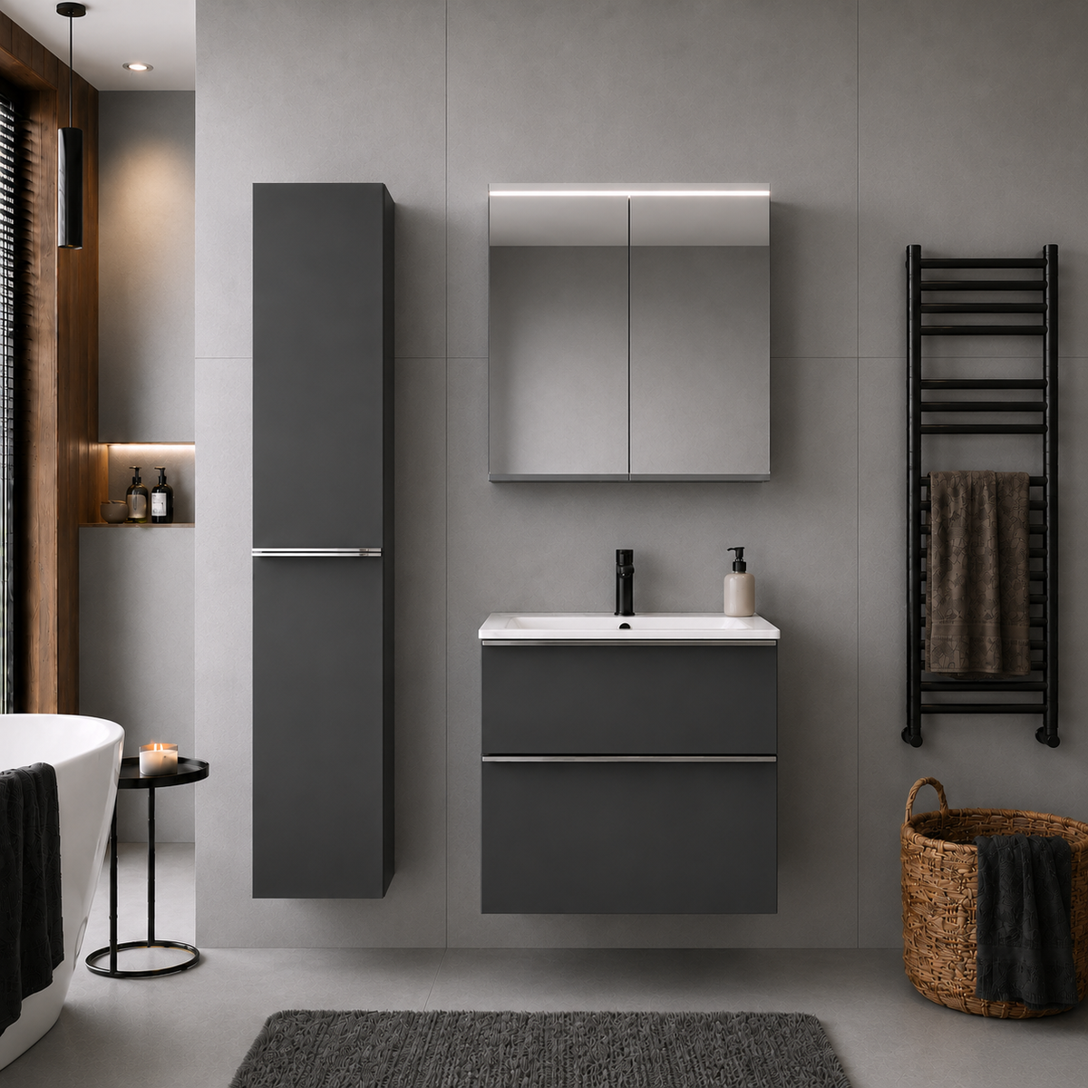 Szafka łazienkowa MONO 60/80/100 cm