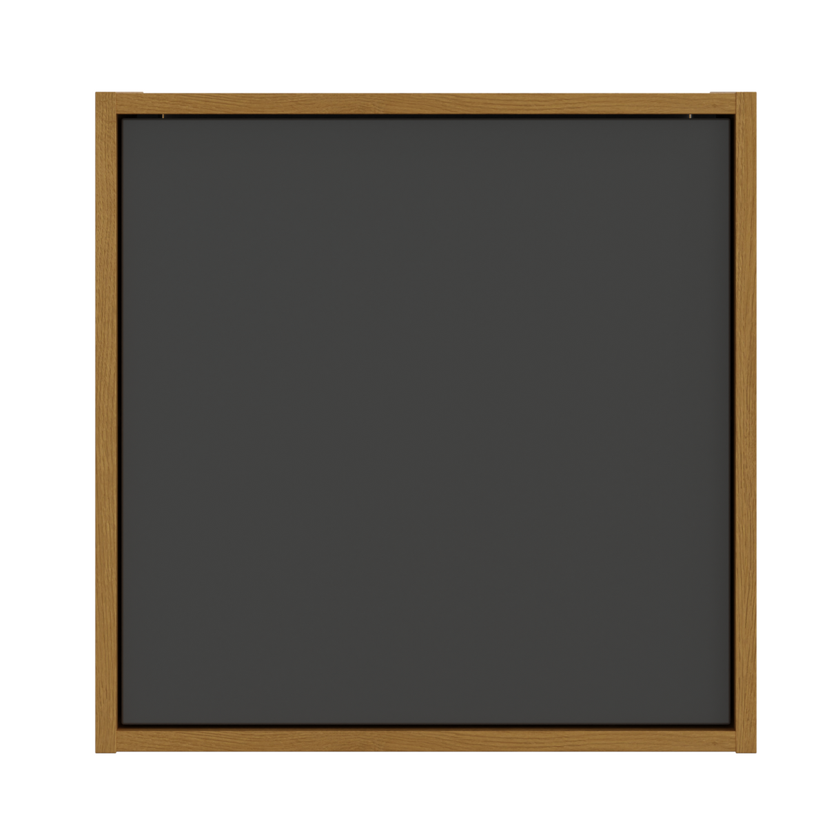 Szafka boczna wisząca 50 x 30 cm ERIN vitge black / dąb karmel
