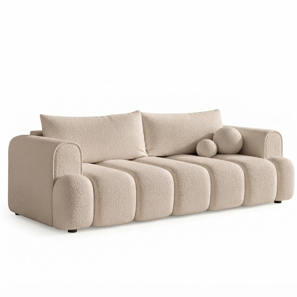 Sofa tapicerowana z funkcją spania SORENTO