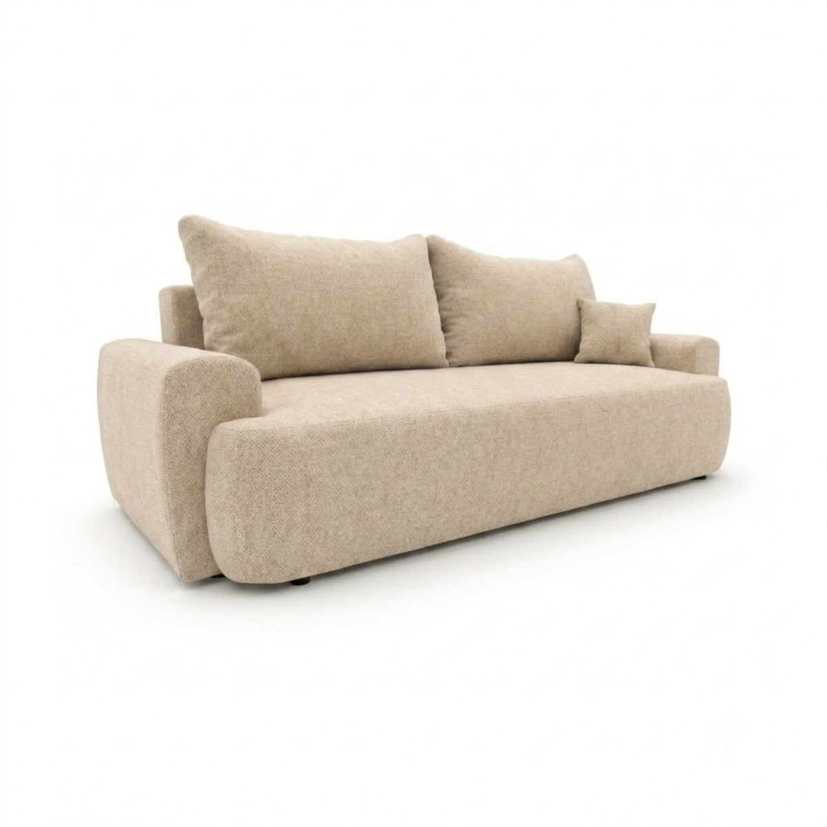 Sofa tapicerowana z funkcją spania BELLA