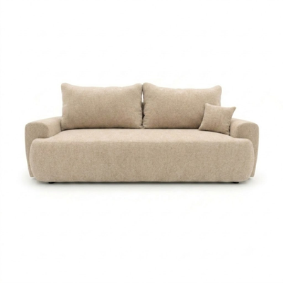 Sofa tapicerowana z funkcją spania BELLA