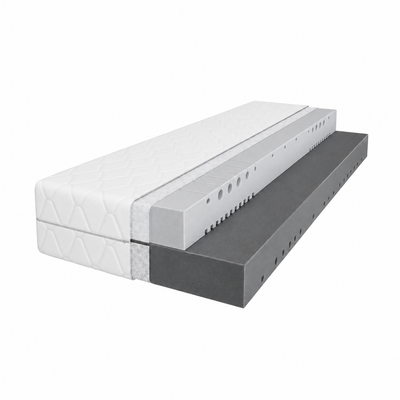 Pocket sprung mattress RENO double-sided with memory foam