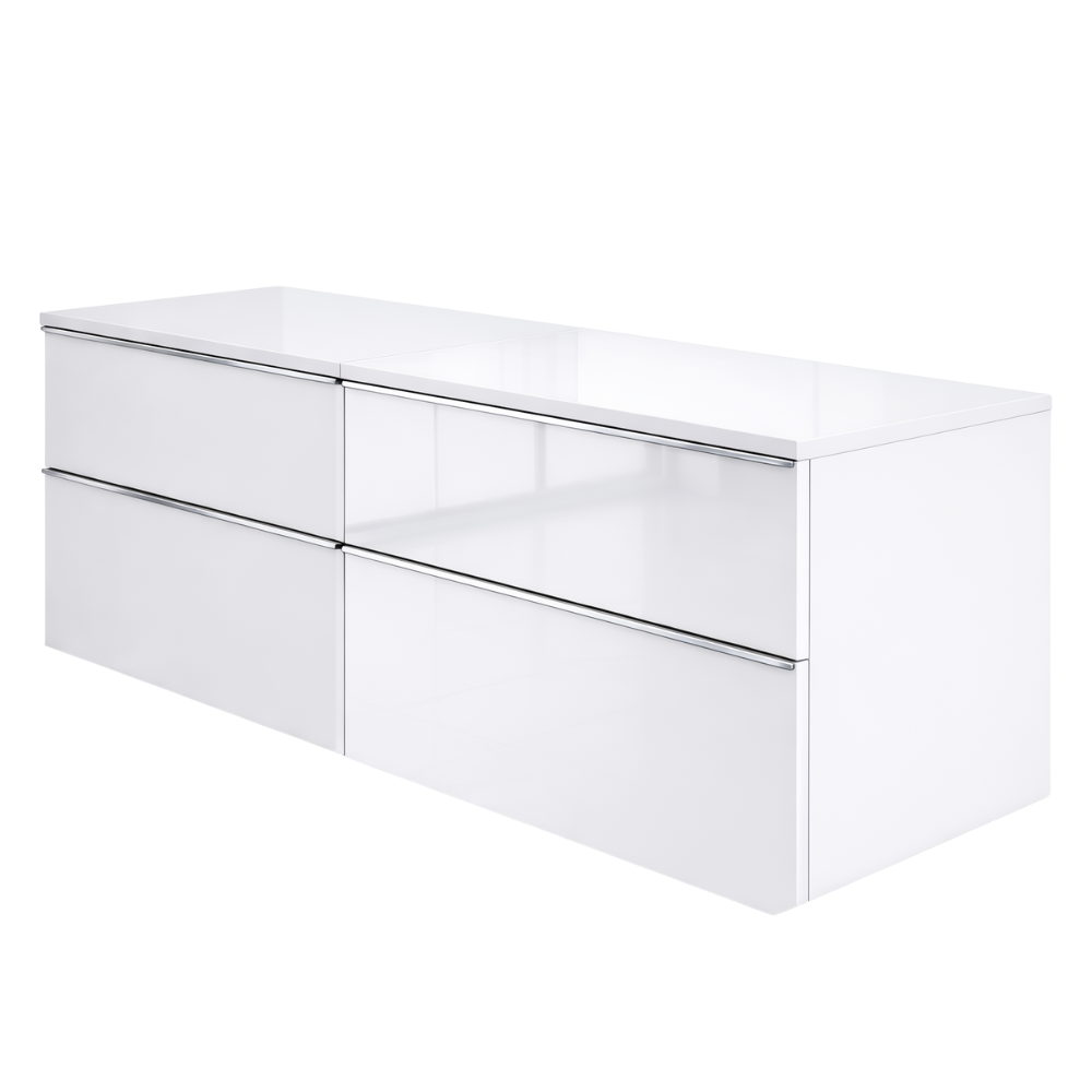Szafka łazienkowa ONE 120 cm z blatem 4 szuflady