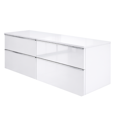 Szafka łazienkowa ONE 120 cm z blatem 4 szuflady