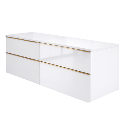 Szafka łazienkowa ONE 120 cm z blatem 4 szuflady