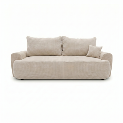 Sofa tapicerowana z funkcją spania BELLA