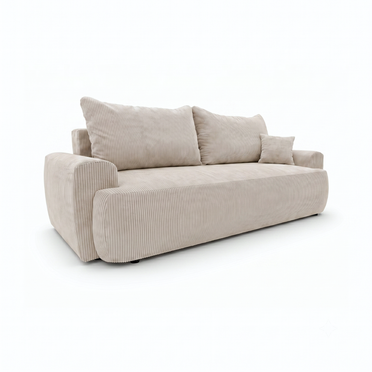 Sofa tapicerowana z funkcją spania BELLA