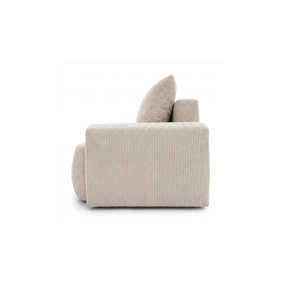 Sofa tapicerowana z funkcją spania BELLA