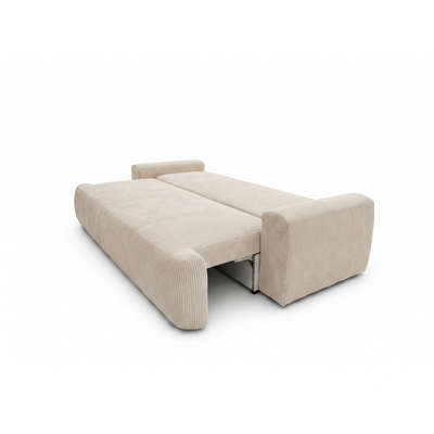 Sofa tapicerowana z funkcją spania BELLA