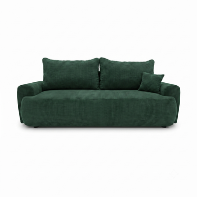 Sofa tapicerowana z funkcją spania BELLA