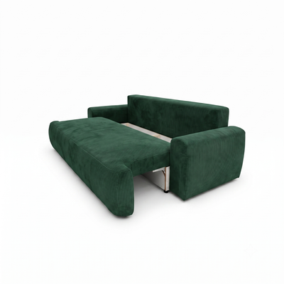 Sofa tapicerowana z funkcją spania BELLA