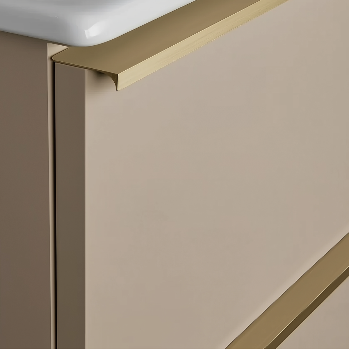 Szafka łazienkowa ONE 120 cm z blatem 4 szuflady