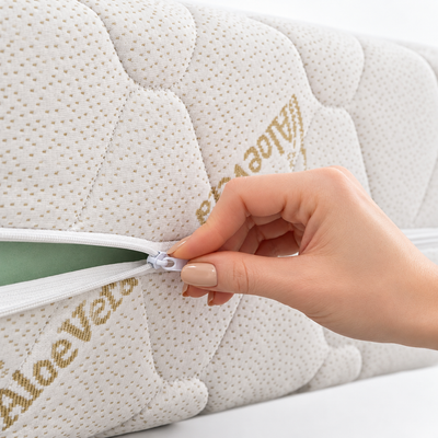 Pocket sprung mattress RENO double-sided with memory foam