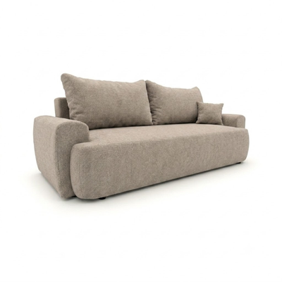 Sofa tapicerowana z funkcją spania BELLA