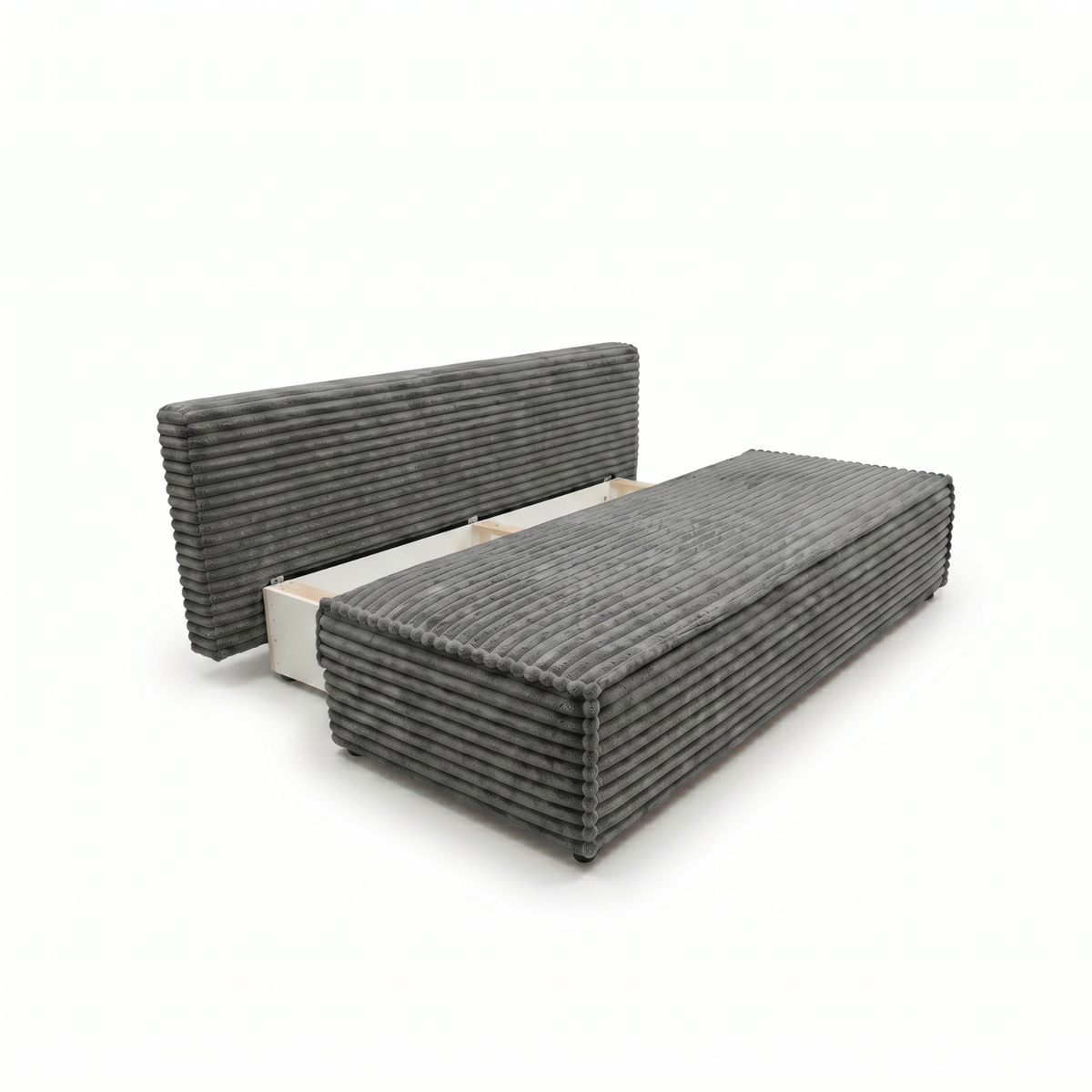 Sofa tapicerowana z funkcją spania TESSA