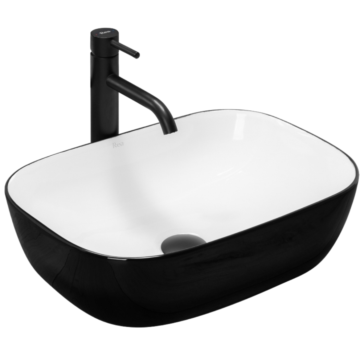 UMYWALKA BELINDA BLACK WHITE - NABLATOWA