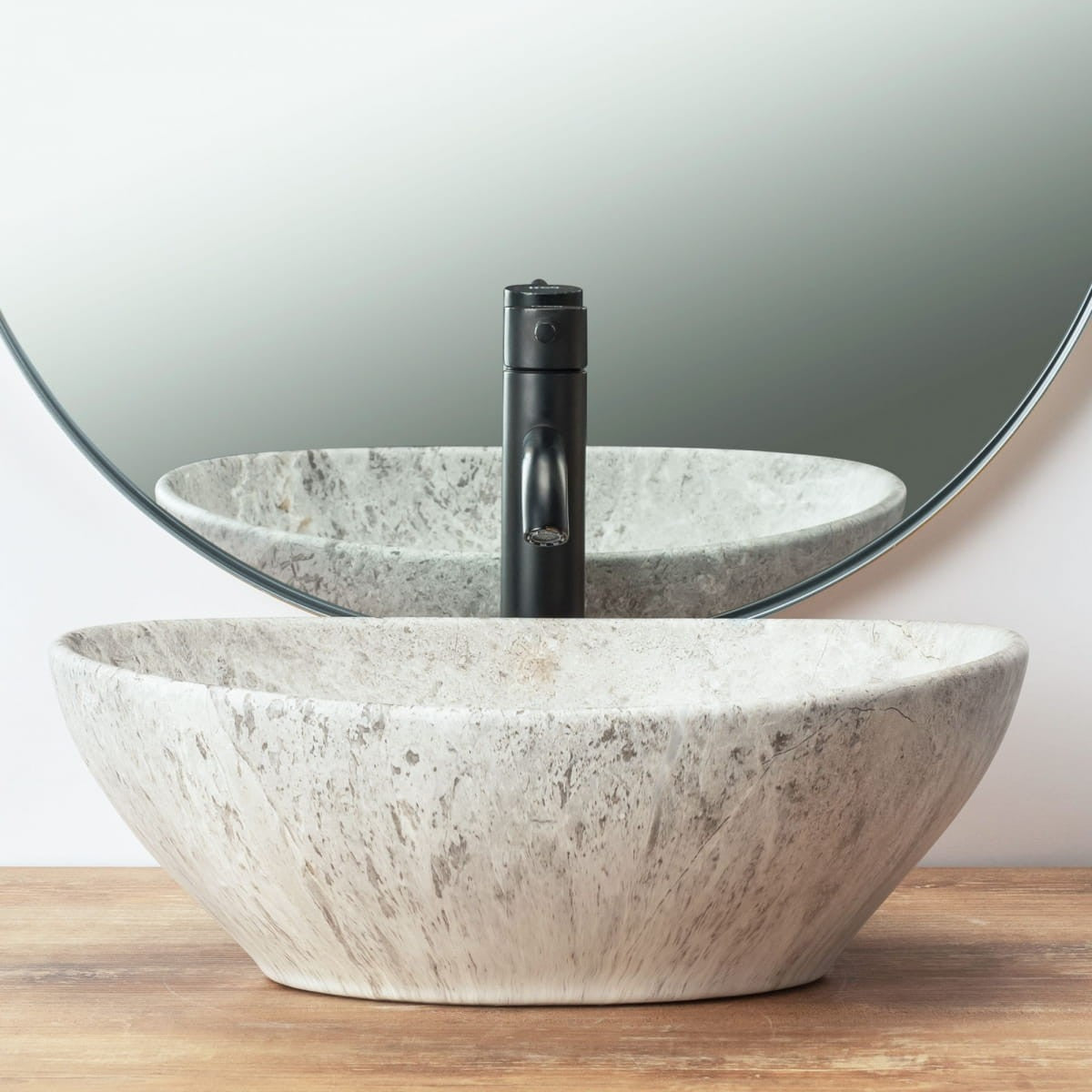 UMYWALKA SOFIA LIGHT STONE - NABLATOWA 41 x 34 cm