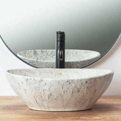 UMYWALKA SOFIA LIGHT STONE - NABLATOWA 41 x 34 cm