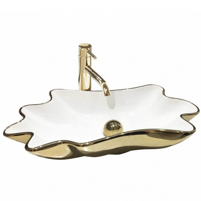 UMYWALKA INFINITY WHITE/GOLD - NABLATOWA