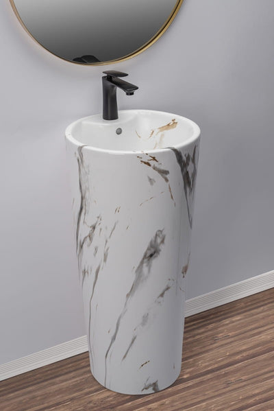 BLANKA MARBLE umywalka wolnostojąca