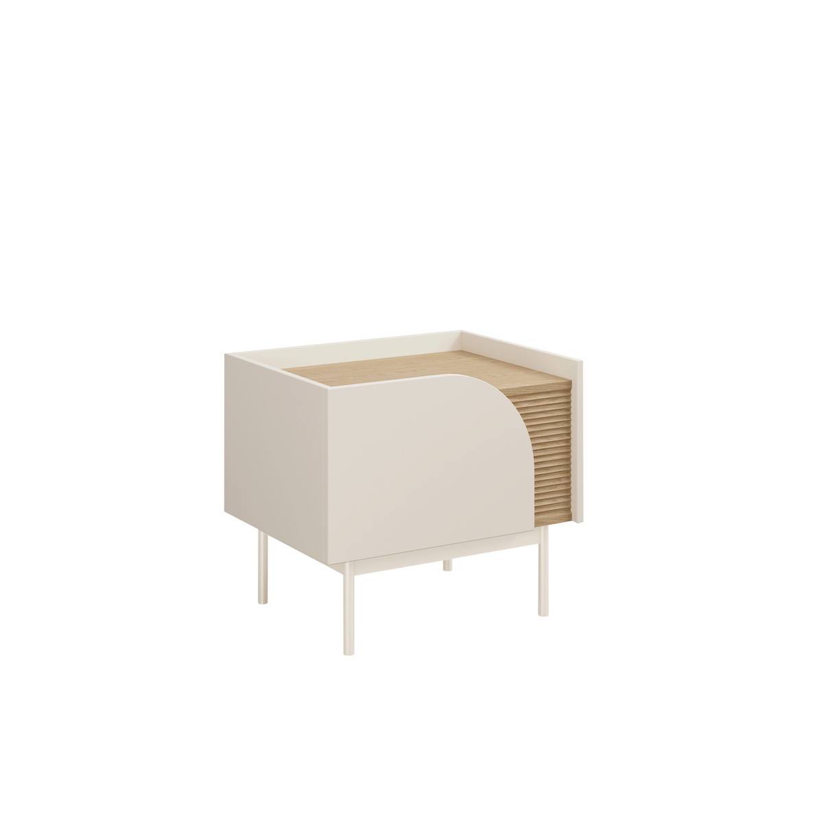 Bedside table ZOYA L/R 49 cm