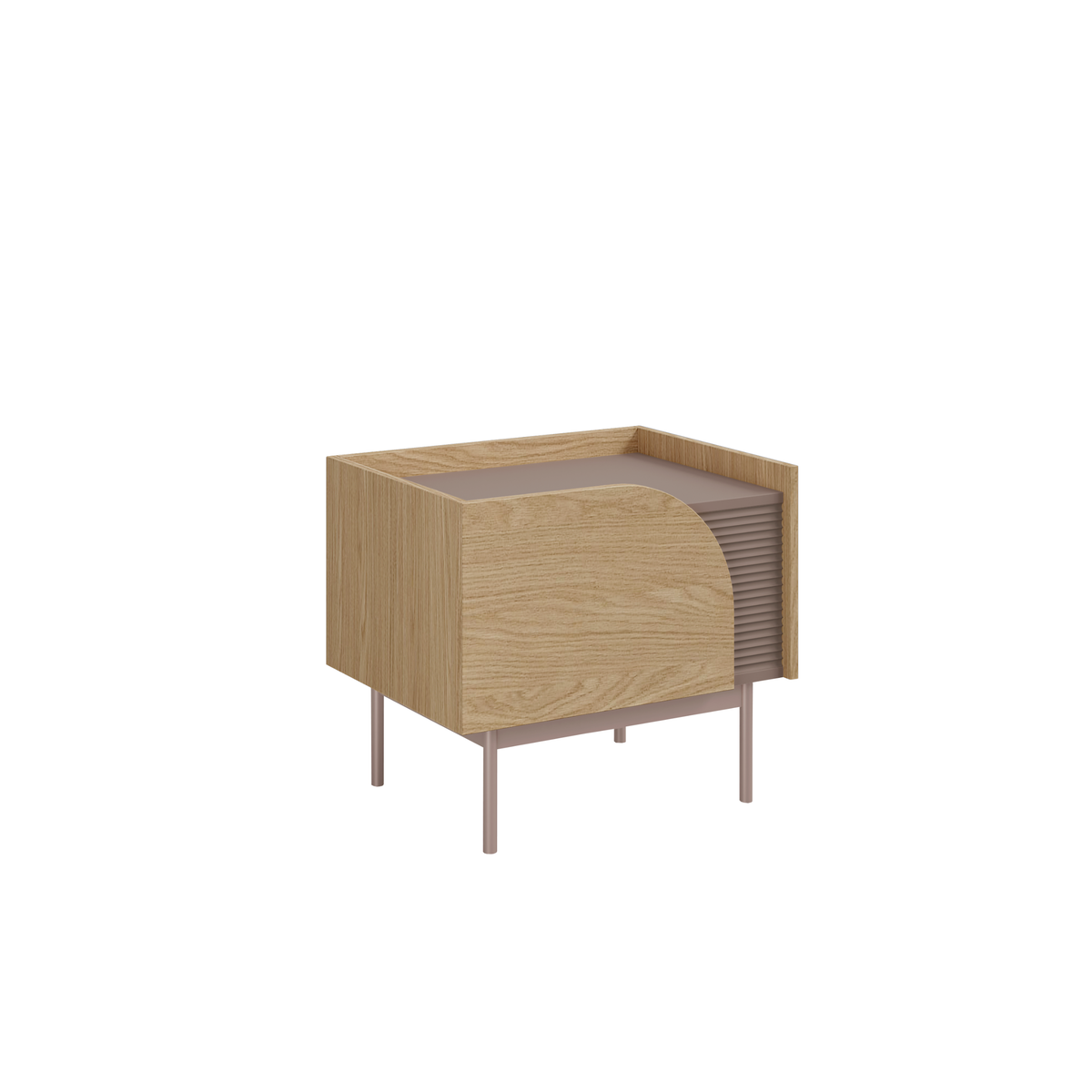 Bedside table ZOYA L/R 49 cm