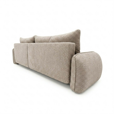 Narożnik tapicerowany z funkcją spania i pojemnikiem na pościel VERONA